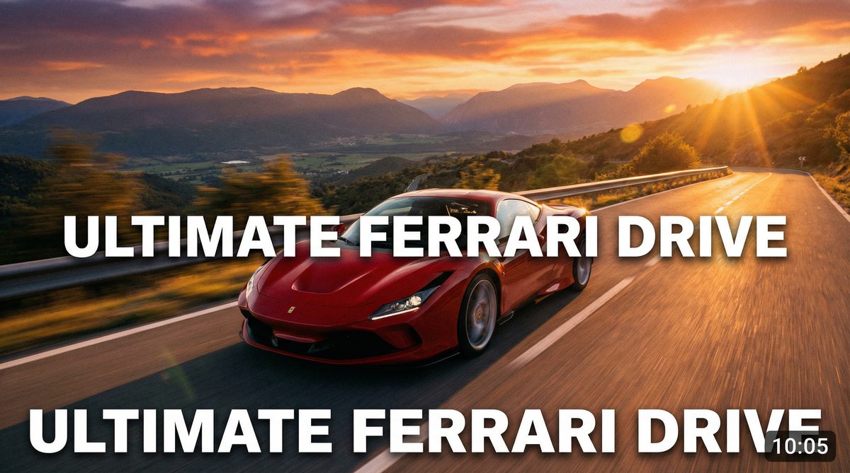 每日大赛超跑山路试驾视频